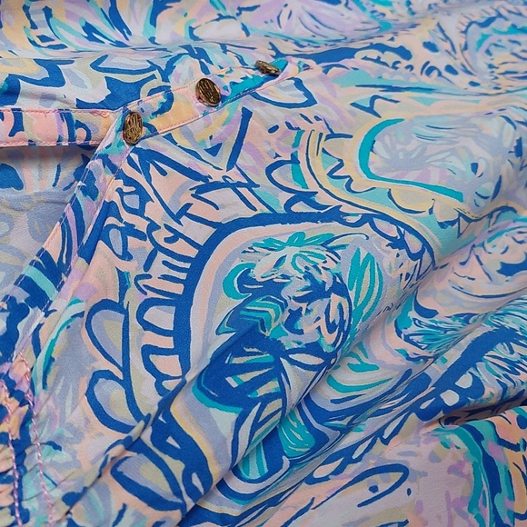 Lilly Pulitzer silk top - Picture 7 of 7